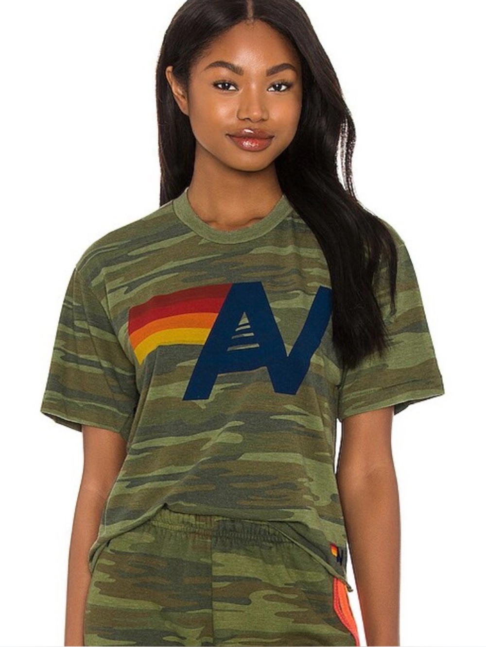 Camo Logo Boyfriend Tee